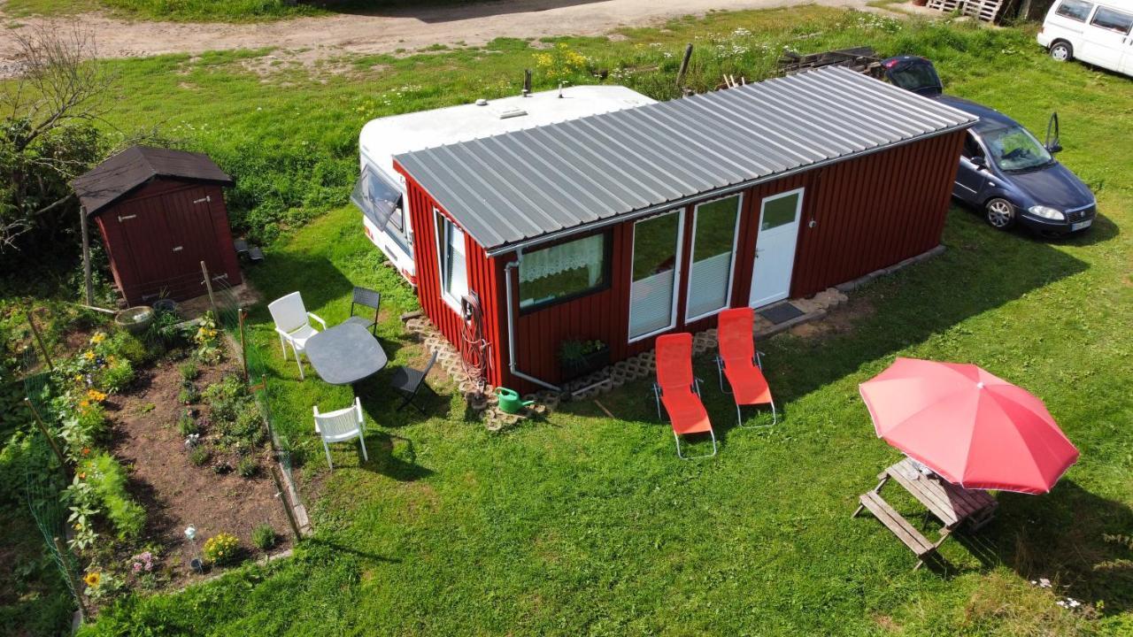 Tiny House Anneliese Hunde Okay Villa Oberbettingen Exteriör bild